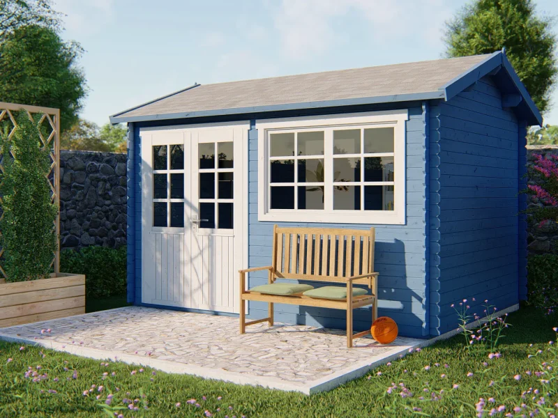 Aksel Log Cabin 4.0m x 3.0m 0002