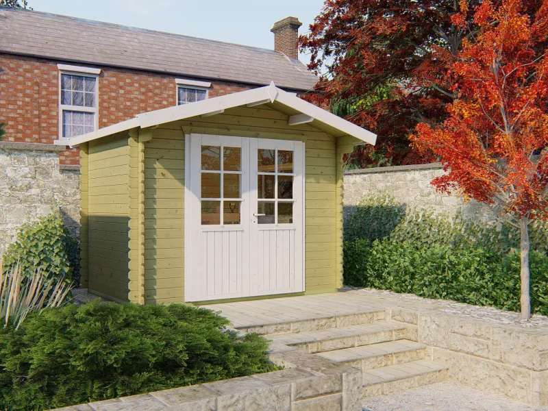 Anja 28mm Log Cabin 2.95m x 2.0m 0002