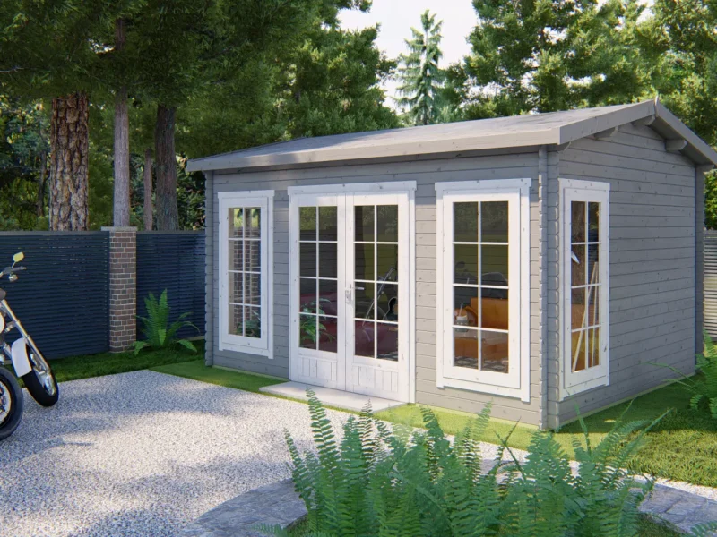 Arne Log Cabin 4.5m x 3.5m 0004