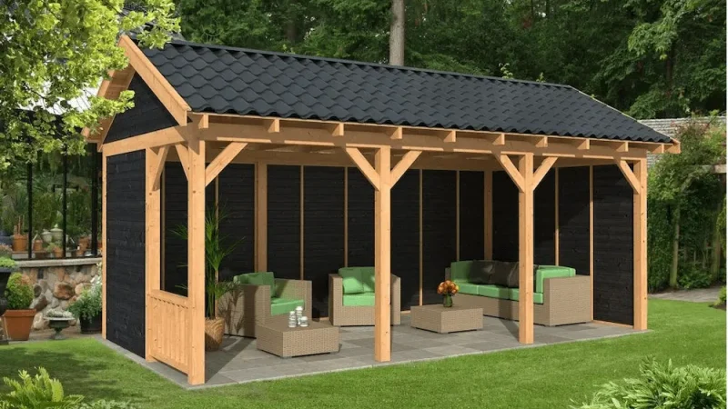 Baxter Gazebo 6.90 x 3.95m 2 Baxter Gazebo 6.90 x 3.95m 2