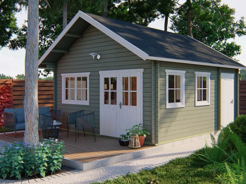 Berlin Log Cabin 4.9m x 5.3m 0003