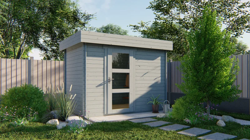 Novalie Modern Log Cabin 3.0m x 2.0m 0000 Novalie Modern Log Cabin 3.0m x 2.0m 0000